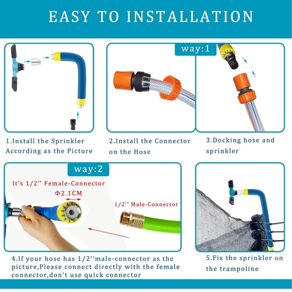 Trampoline Sprinkler - Picture 4 of 10